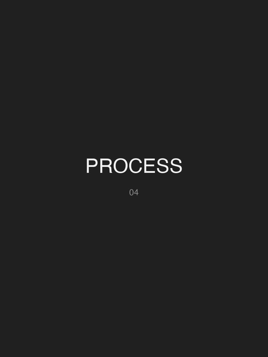 Garment surface division studies